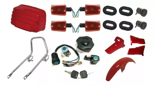 Paralama Dianteiro Para Motos Titan 125 2000 2004 Fan 125 2005 2008 Off  Road Enduro Trilha Pro Tork - Acabamento para Motos - Magazine Luiza