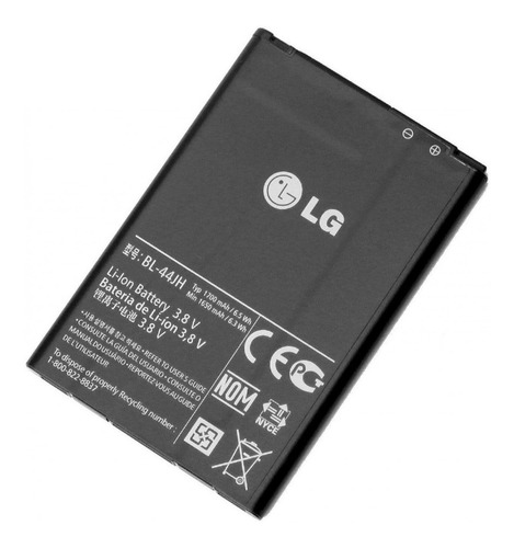 Bateria Pila LG Bl-44jh L7 Optimus P700 / P750 / P705 / E450