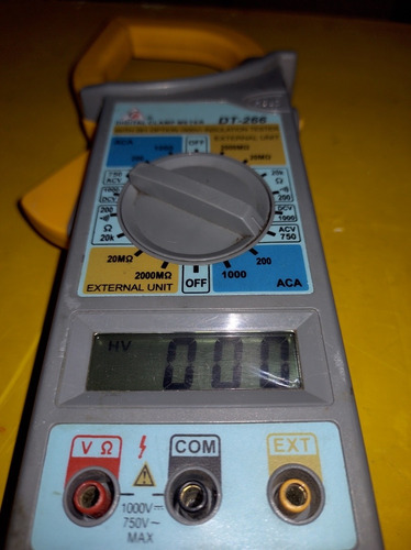 Multímetro Barato Usado Dt-266 Tester Digital Clamp Meter (Usado)