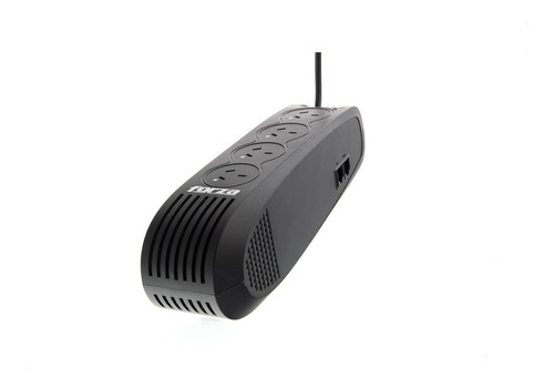 Estabilizador de tensión Forza FVR 900VA Series FVR-902A 900VA entrada de 220V negro