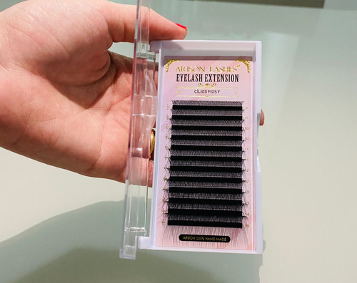 Pestañas con volumen brasileño Yy 0.07 D Mix Arison Lashes