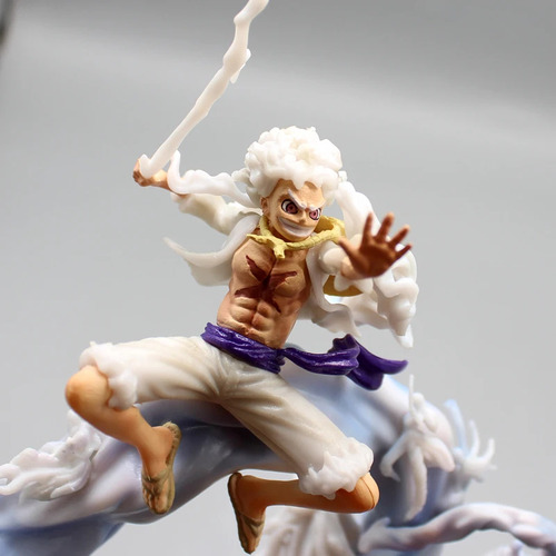 Figura Luffy One Piece Gear 5 Dios Nika Rayo Escultura