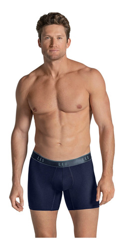 Ropa Interior Masculina 033300n Boxer Largo Azul