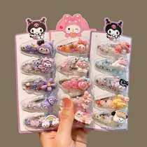 Comprar Gancho Pinza Sanrio Kuromi\u002F Melody\u002F Cinnamoroll X 2 Sets