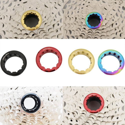 Anillos De Bloqueo De Cassette De Bicicleta Multicolor