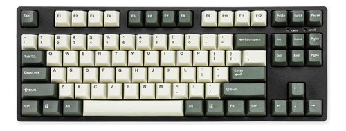 Ikbc Cd87 V2 Teclado Mecánico Ergonómico Con Interruptor Mx