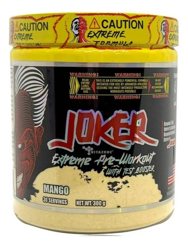 Jocker Terror Labs  Pre Entreno 300 Gr 30 Serv 