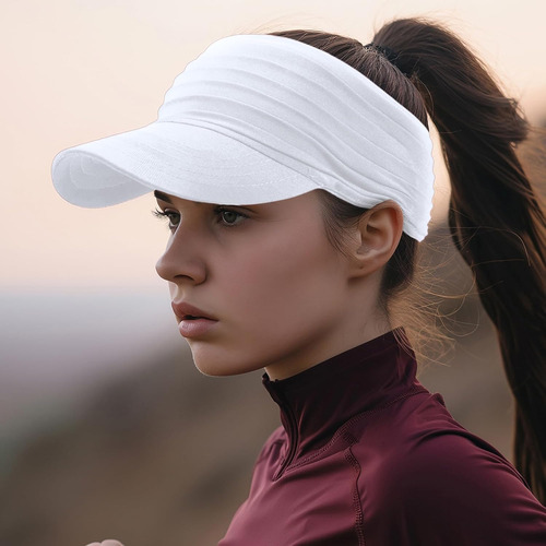 Sombreros Elásticos Con Protección Uv Con Visera Deportiva P