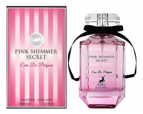 Perfume Pink Shimmer Secret Maison Alhambra Edp Dama 100ml
