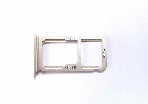 Bandeja Sim Micro Sd Huawei P10 Plus Silver Plateada