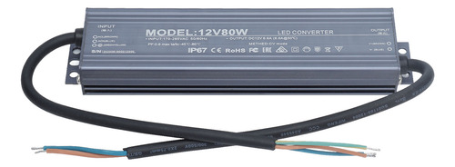 Controlador Led De Fuente De Alimentación Ip67 Del Convertid