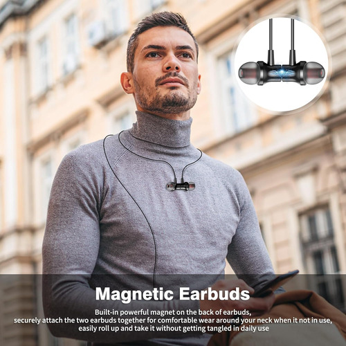 Auriculares Acandya Con Cancelación De Ruido Y Usb C, Negro