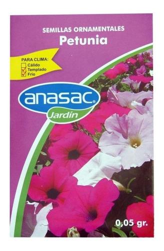 Semilla Petunia 0,05 Gramos Anasac