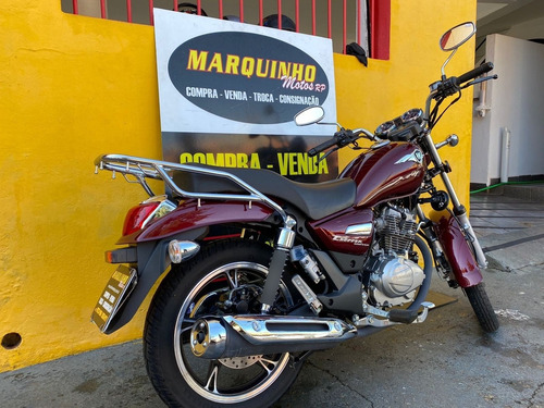 Imagem 5 de 9 de Haojue Chopper Road 150 Vermelho 2020