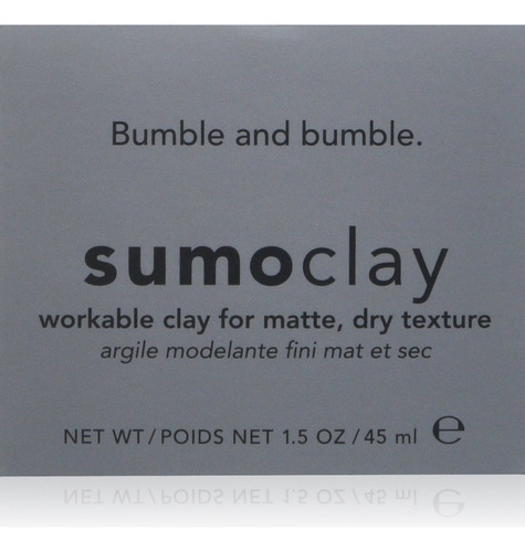 Bumble And Bumble Sumoclay Arcilla Trabajable Para Textura S