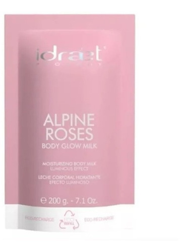 Idraet Alpine Roses Body Milk Hidratación Refill