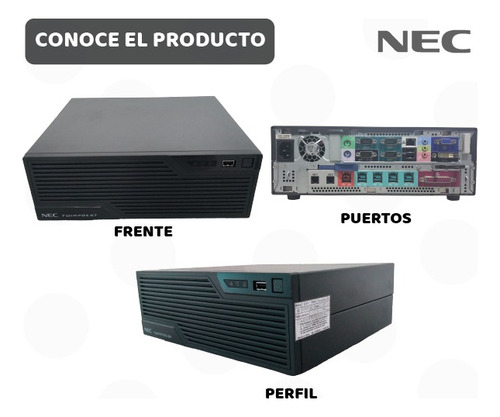 Oferta Cpu Para Escritorio Nec G7 Core I3 Con 8gb Ram (Reacondicionado)