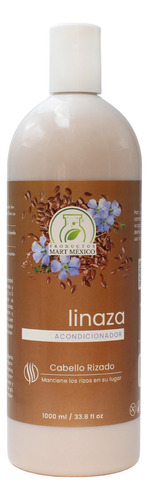 Acondicionador Extracto Natural de Linaza para Cabello Dañado y Rizado Productos Mart México (1 Litro)