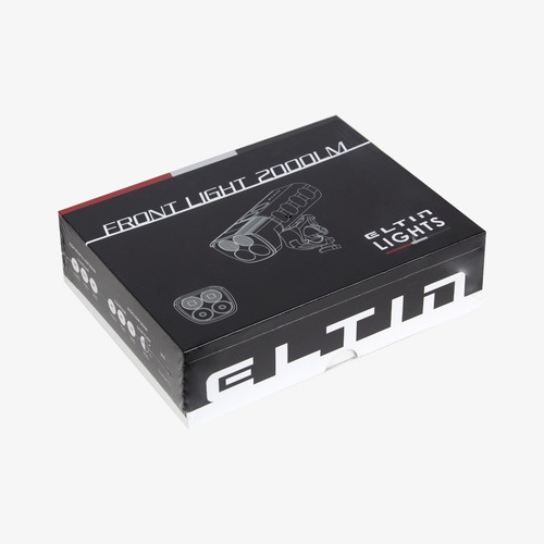Imagen 4 de 4 de Luz Delantera De Bicicleta Eltin Explorer 2000 Lúmenes