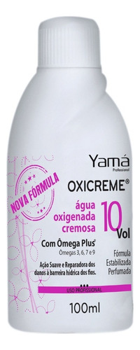 Kit Água Oxigenada Cremosa(Oxicreme) - Com alfa Bisabolol derivado da Camomila Yamá Cosméticos  Cremosa Agua Oxigenada tom 10 volumes