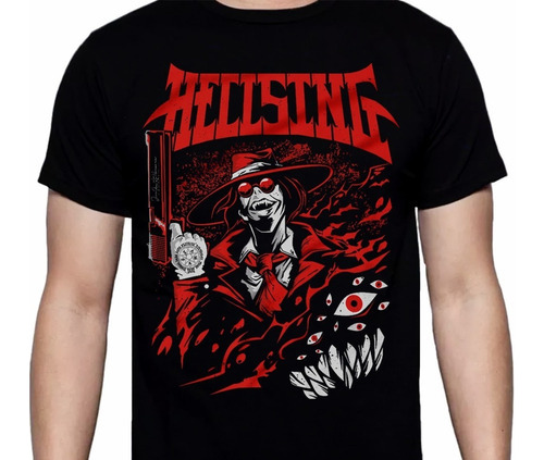 Hellsing - Alucard Rrojo - Polera Anime Manga Cyco Records