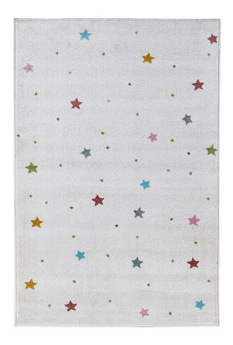 Tapete Para Dormitorio Infantil Giocandi Estrellas 100x150 +