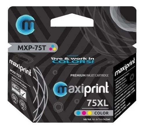 Recargamos Cartucho De Tinta Compatible Hp 75 Xl