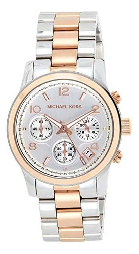 Michael Kors Mk5315 Runway Reloj Cronógrafo De Dos Tonos Par