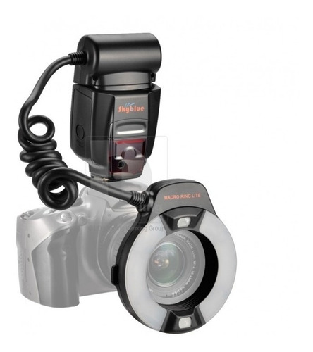 Flash Macro Led Meike Mk-14ext Con E-ttl Para Canon