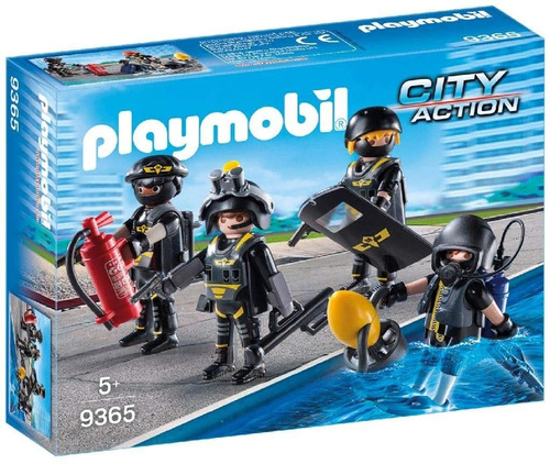 Playmobil Equipo De Las Fuerzas Especiales 9365
