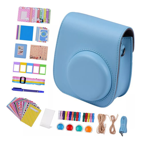 Kit De Bolsa De Cámara 12 En 1 Para Fujifilm Instax Mini 11