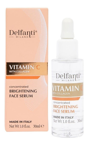 Delfanti Milano  Vitamina C Con Colágeno  Suero Facial Ilu