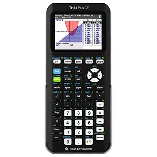 Calculadora Gráfica Color Ti-84 Plus Ce, Negra De 7,5 ...