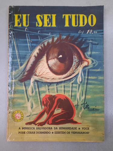 Revista Eu Sei Tudo 3 Agosto 1956 Minhoca Cura Dormindo R454