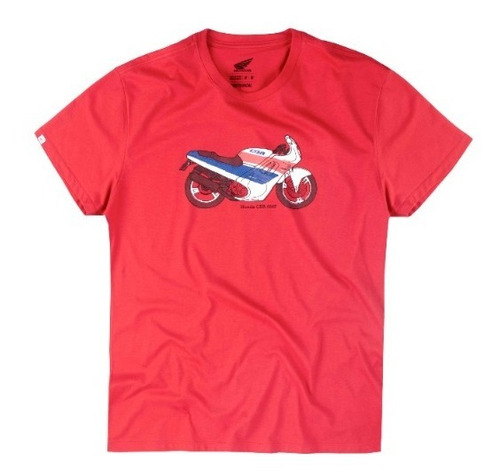 Camiseta Moto Honda Cbr 600f Vermelha - Coleção Vintage