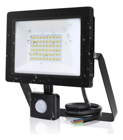 Foco Led Exterior Con Sensor Movimiento 20w Ip66
