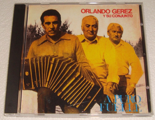 Orlando Gerez Y Su Conjunto A Puro Fuelle Cd De Lp Kktus