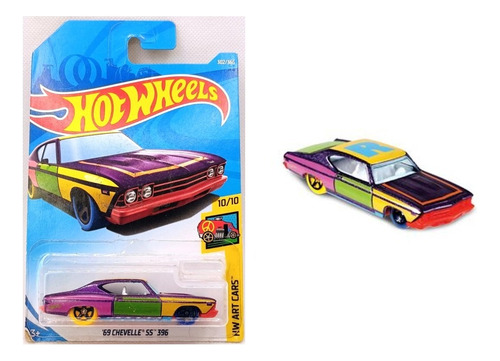 Chevelle Ss 396 1969 De Hot Wheels Art Cars