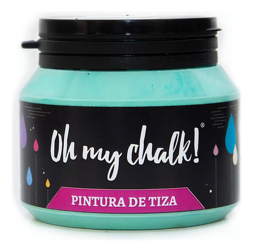 Oh My Chalk! Pintura De Tiza - Tizada 210 Cc. Colores Color Terrenal