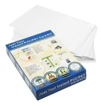 Comprar  Kit 5 Placas Pvc + 10 Folhas Imprimíveis À Laser 210x297mm