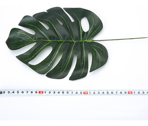 10 Unidades De Hojas Artificiales De Tortuga, Plantas Artifi