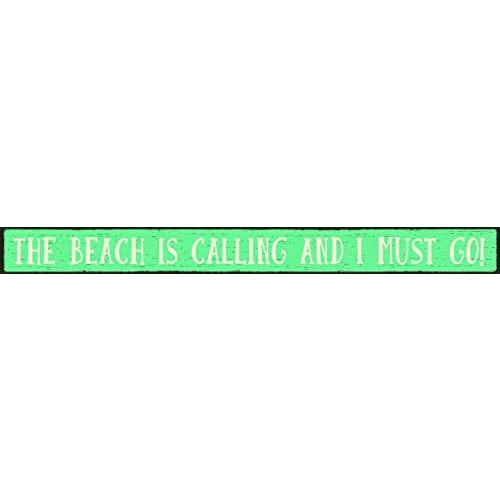 ¡mi Palabra  The Beach Is Calling - Cartel De Madera