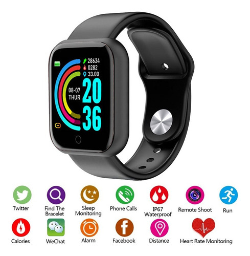 Relojes Smart Watch Mujer Para Android Ios Hombres Reloj