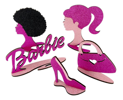 Display Barbie Mdf Cortado A Laser - Decoração De Festas