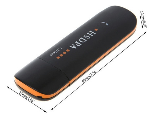 Adaptador De Rede Sem Fio Hsdpa Usb Stick Sim Modem 7.2mb