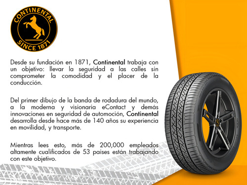 Kit de 2 llantas Continental ProContact Pro Contact P 225/40R18 92 V