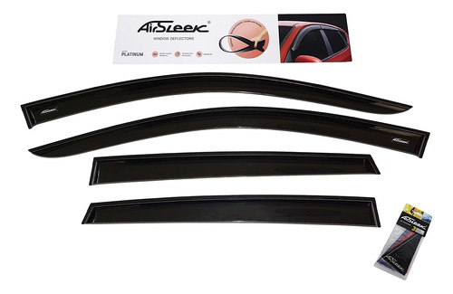 Airsleek Deflector Ventana Protector Lluvia Ford F150 F250