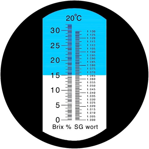 Refractometro Atc 0-32 Brix / Sg 1000 - 1.130 Cerveza Vino