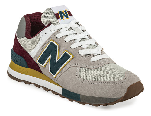 Imagen 1 de 9 de Zapatillas New Balance 574 Gris 2 Solo Deportes