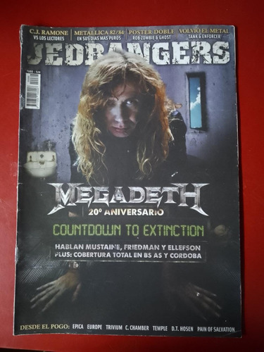 Revista Jedbangers 66 Megadeth 20 Aniversario